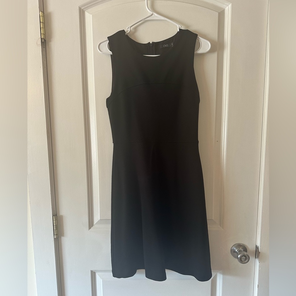 Chic Black Sleeveless Mini Dress